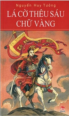 Lá Cờ Thêu Sáu Chữ Vàng